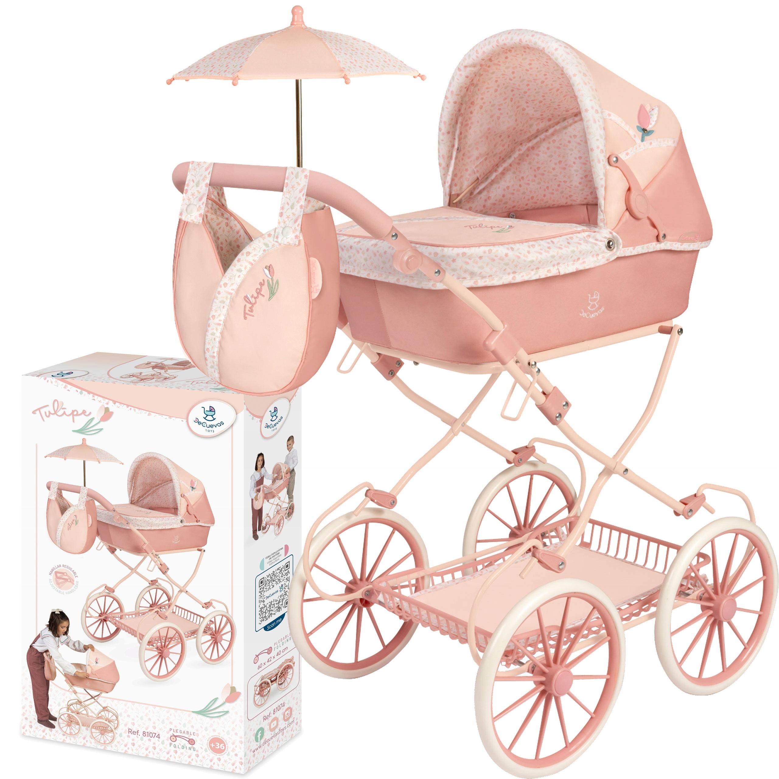 Kočárek s deštníkem DeCuevas Toys Tulip 81074