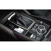 Real Carbon Fiber Console Gear Shift Frame Cover Trim For Mazda 3 Axela 2017-19