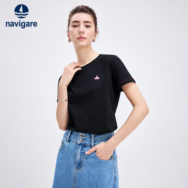 Navigare Women s Sailboat Short Sleeve T-Shirt M