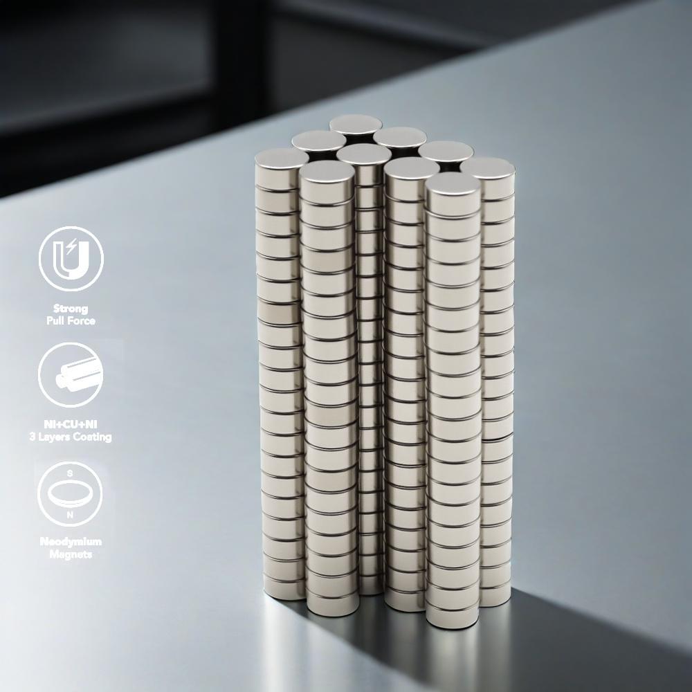 6x3mm imans Refrigerator magnets for DIY Office Whiteboard Workshop Suitable Tools Home Workplace, Etc