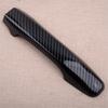 Car Carbon Fiber Style Exterior Door Handle Moulding Covers Trims Fit For Honda Civic Coupe 2 Door 2006 2007 2008 2009 2010