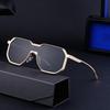 Irregular Steam Punk Style Sunglasses Metal Full Frame Sunglasses Men'S Driving Glasses
