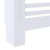MDF Radiator Cover White 78 cm