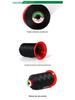 High-Strength Black & White Sewing Thread for Clothing & Leather - Polyester/Nylon 150D/250D/300D, Large Roll