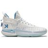 Anta KT9 Cushioning, Wear Resistant Low Top Basketball Shoes Men's White Blue Sneakers 112421101-2