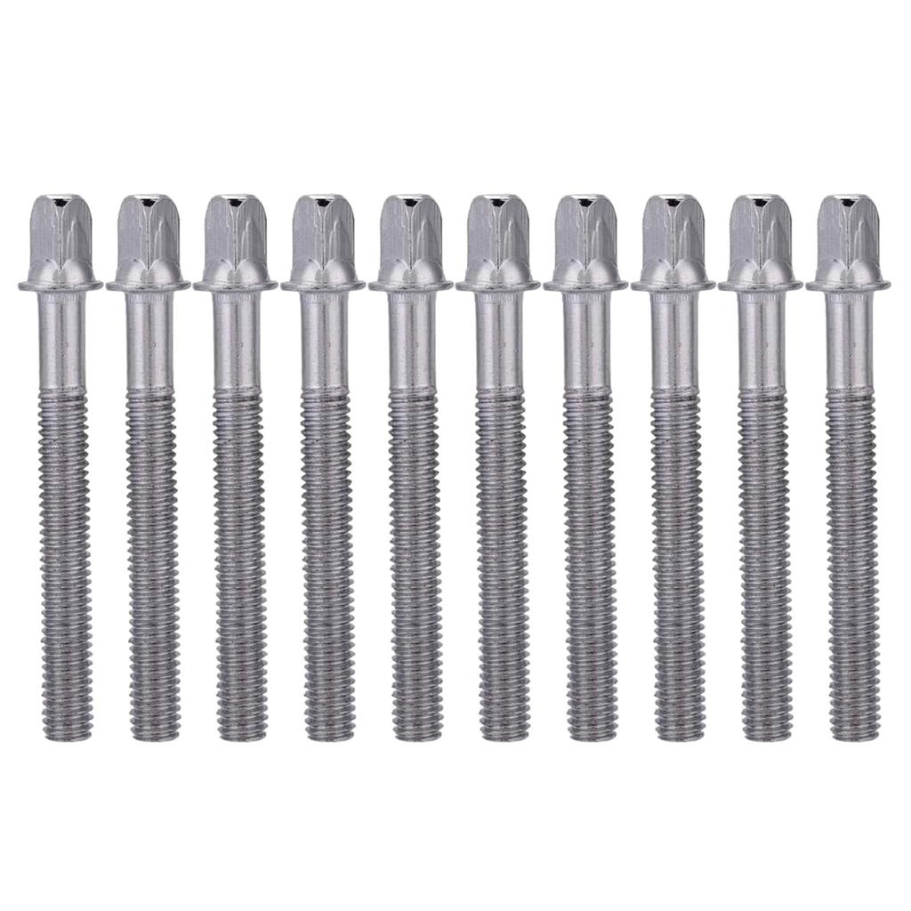 10Pcs Metal Drum Tension Rods Replacement Drum Tight Screws Bolts Percussions Drum Repair Parts for Snare Bass