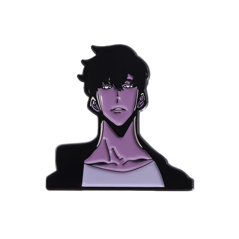 

Трендовая аниме брошь-пин с двумя персонажами, модный аксессуар для всех фанатов QHXZ928