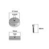 3pcs Cummins Billet Aluminum Freeze Plug Kit Replacement for DODGE Diesel 5.9L 12v 24v 89 07