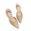 Women's Heeled Sandals Summer Fashion Sexy Pointed Toe Square Heel Candy Color Ladies Mules Shoes Party Wedding Women Pumps New