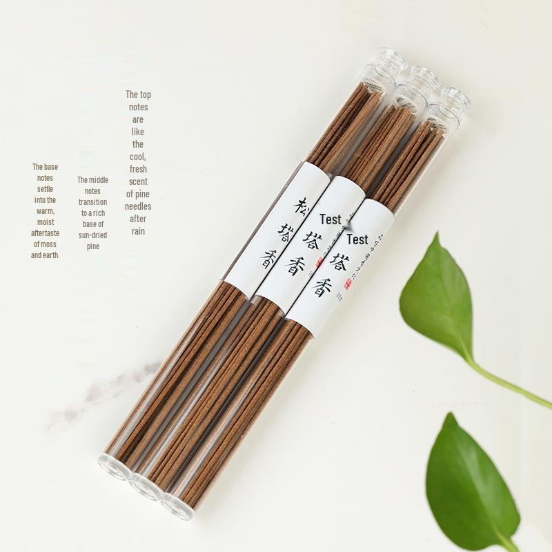 Ying Xiang Yuan Pine Cone Incense Sticks - 10g Woody Scent for Indoor Purification