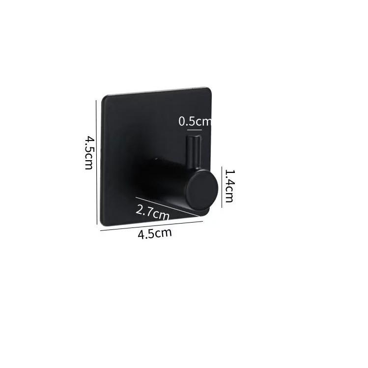 1 PCS Stainless Steel Wall Hooks Towel Clothes Rack Kitchen Bathroom Multi-Purpose Hangers Heavy Duty Hooks