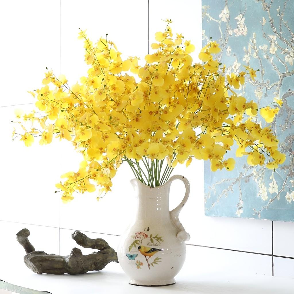 Faux With Phalaenopsis Soft Pvc Material For Home Molding And Wedding Decor