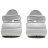 Crocs Crocs Puffs Comfortable and Versatile Simple Commuter Hole Shoes for men and women Light grey