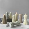 Beautiful Striped Candles Crafting Mold Handmade Aromatherapy Candle Resin Mold