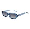 New European and American fashion square small frame color-changing sunglasses men's sunscreen sunglasses women's