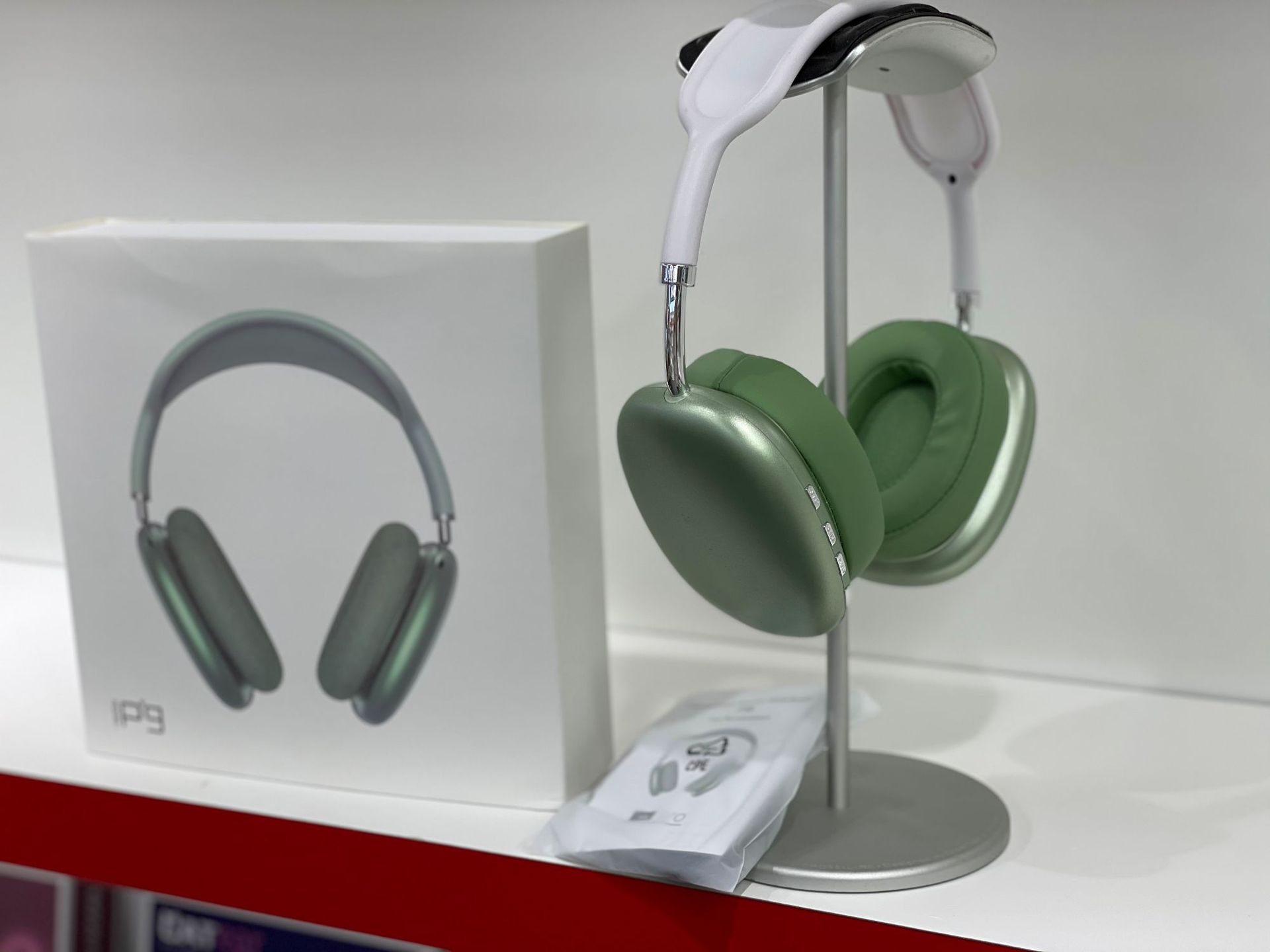 

Private Model Three-dimensional Cotton Headset Bluetooth Headset Stereo Subwoofer Wireless Sports Headset зелений