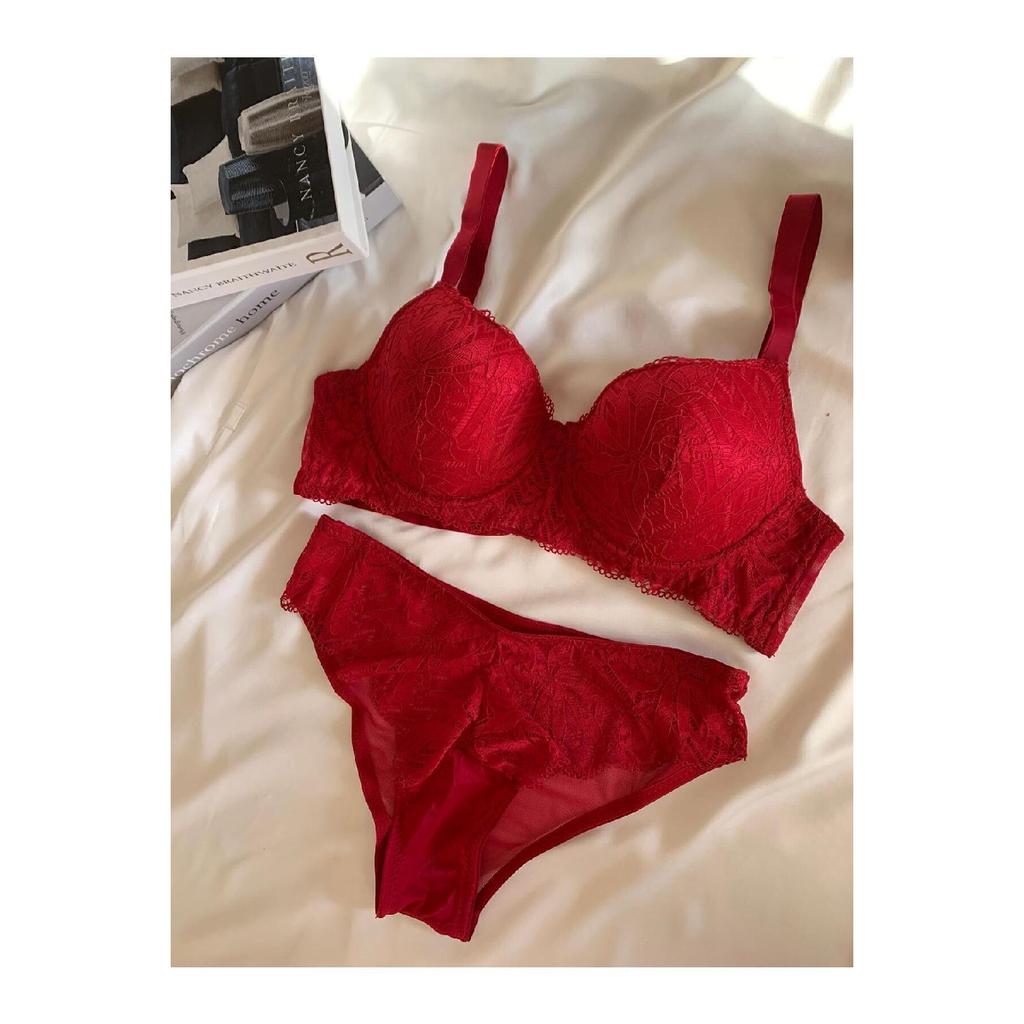 New Year's Special Lace C Cup Bra Set
