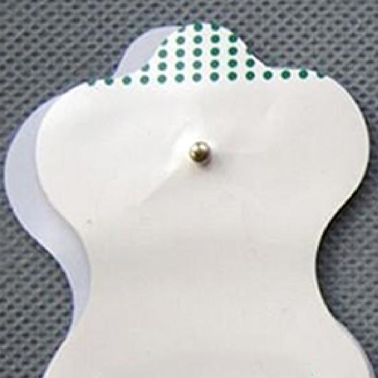 20 Stück Elektrodenpads Selbstklebend Stromverteilung Vliesstoff Digitale Therapie Massagegerät Ersatz für Tens Akupunktur