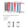 316L SS Brazed Plate Heat Exchanger BPHE for HVAC Chillers Heat Pumps Industrial Oil Coolers HP Condensers Copper Tubes