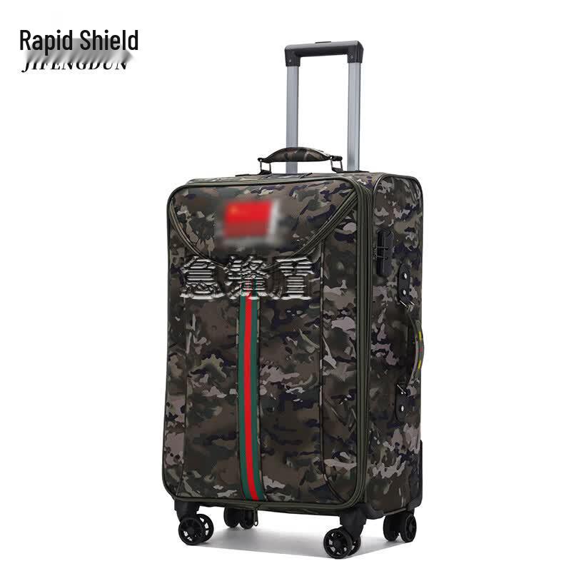 Military Style Camouflage Suitcase