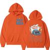 2024 Anime Print Retro Dark Hoodies: Unisex European & American Style Sweatshirts