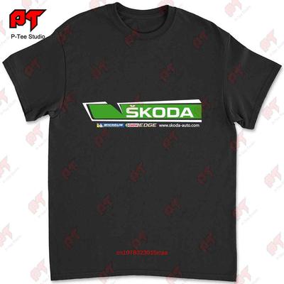 T-shirt Skoda Motorsport Rally Fabia Wrc S2000 Racing Sport Car 2018 5SIA