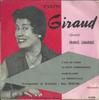 7inch Record YVETTE GIRAUD  Chante Francis Lemarque 4333 Trianon 1959 France Pop Used