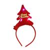 Xmas Tree/Santa's Hat/Elk Merry Christmas LED Hairband Christmas Cosplay Headband  New Year