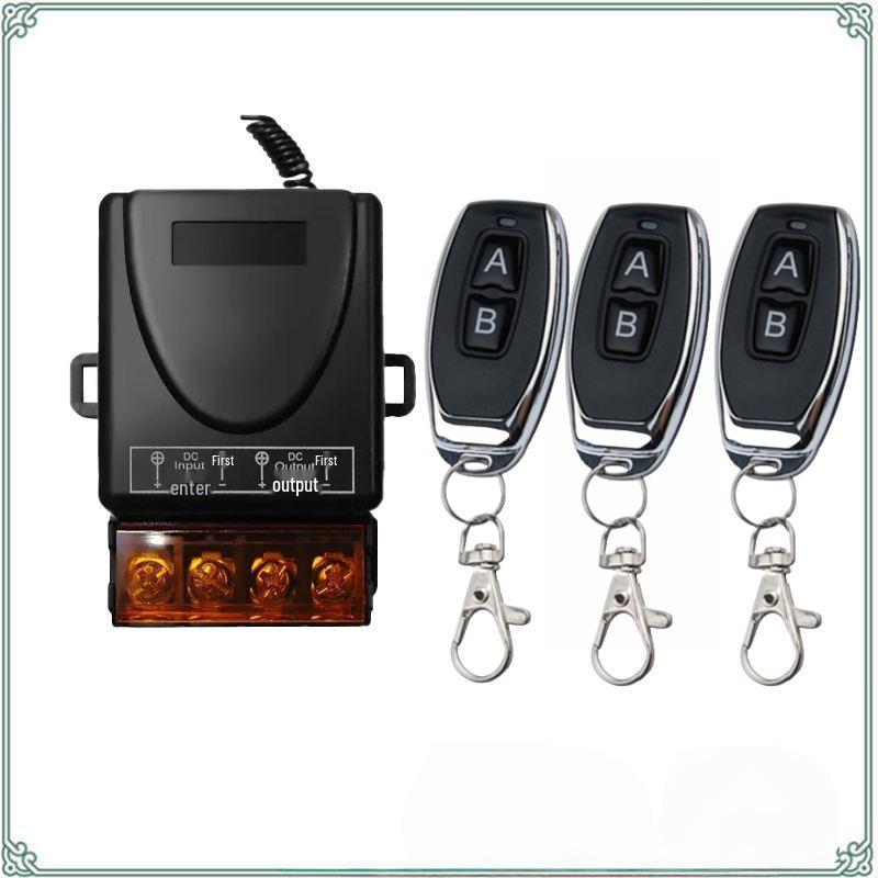 Drahtloser 72V 30A Fernbedienungsschalter für Elektrofahrzeuge und LED-Beleuchtung