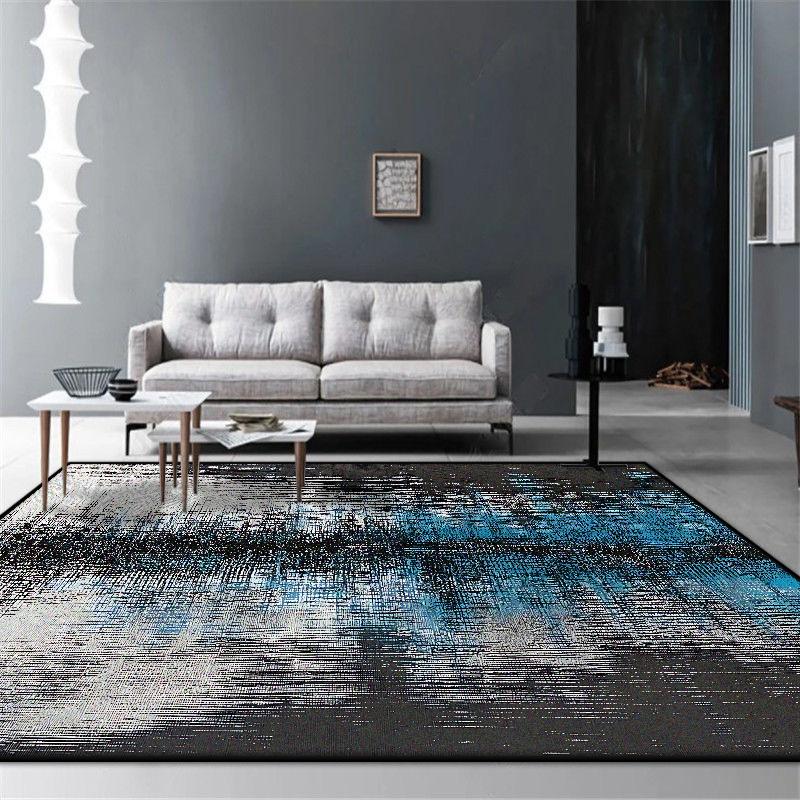 Nordic Abstract Livng Room Carpet Home Decoration Rug Bedroom Decor Area Rugs Washable Non-slip Office Lounge Floor Mat Washable