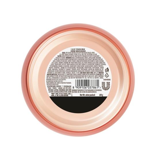 LAKMÉ Peach Milk,Soft Creme Face Moisturizer,200G,For Soft,Glowing Skin,With Vitamin E & Peach Milk Extract,24Hr Moisture,Non-Sticky,Non-Oily