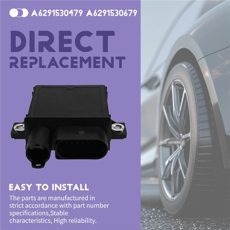ABLZ-For MERCEDES Benz W211 X164 W164 W221 2006-2013 Compatible A6291530679 Car Glow Plug System Relay