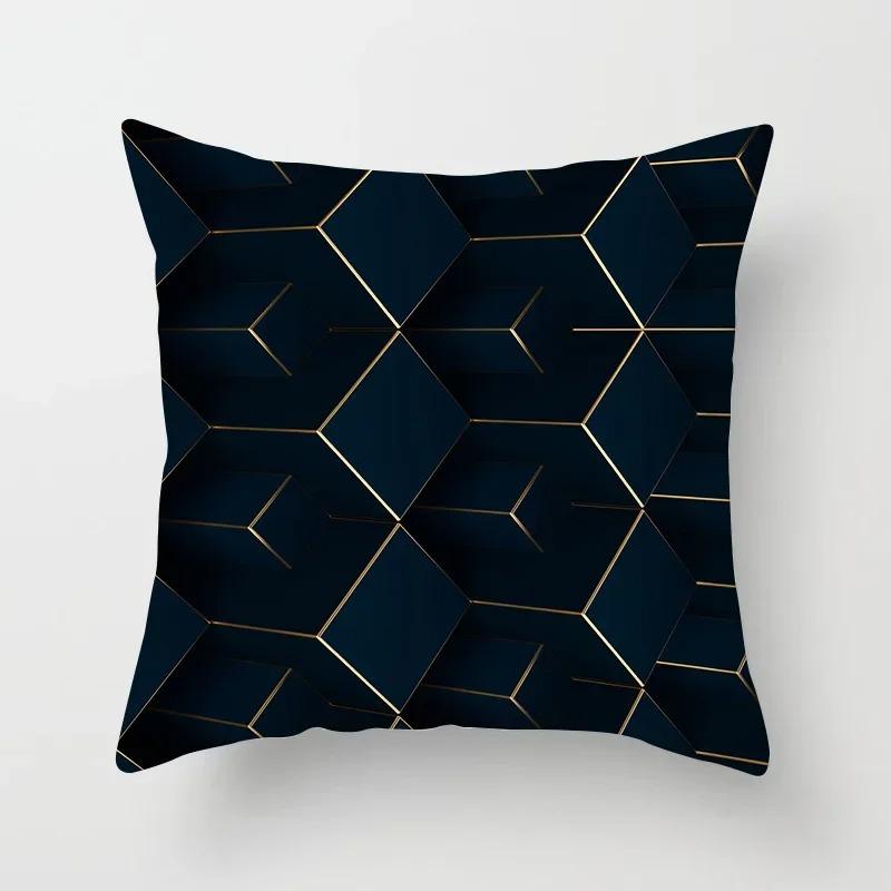 Pillowcase Luxury Gold Decorative Cushion Cover Home Sofa Pillowcase Home Decoration