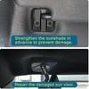 Veharvim Sun Visor Repair Kit Fits For Dodge RAM 1500 Trucks -, 1 Pack Aluminum Car Sun Visor Repair Kit, Car Sun Visor Fixer, Sun Visor Clip