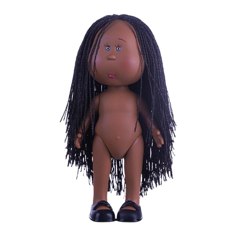Adorable 24cm Plastic Potato Doll for Kids Creative Play Safe Easy Clean Home Decors Toy for Children Over 3 Years Old