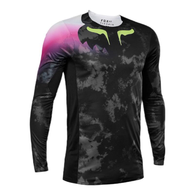 Mens Long Sleeve Quick-Dry Mountain Bike Jersey Cycling Shirt Off-Road Trail Riding XXS