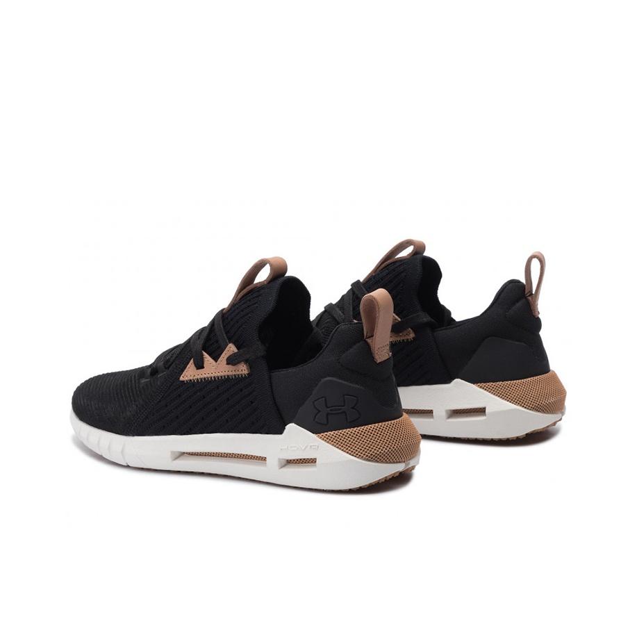 Under Armour HOVR SLK EVO Perf Wildleder Stoff Freizeit-Sneaker Damensneaker Schwarz 3021630-001
