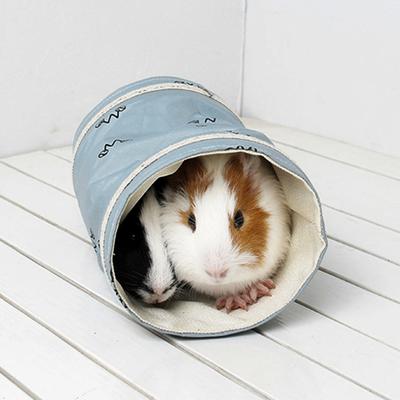 Haustier Lustiger Tunnel Elastisch Bequem Warm Kleintier Spaß Tunnel Spielzeug Haustierbedarf