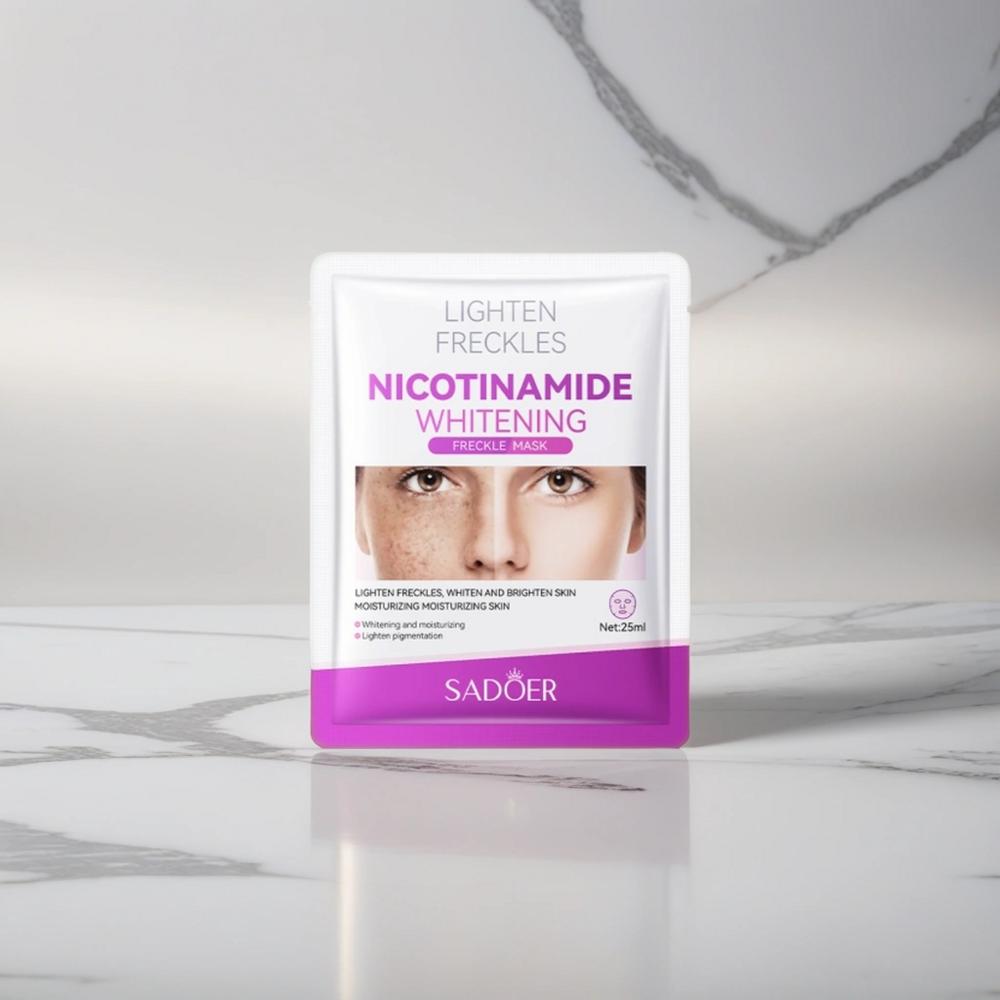 Spot Patch, Melatoning, Niacinamide Ampoule, Perilla, Freckles, Age Spot Removal, Whitening Vitamin Mask Pack, 10 Pieces, 1 Piece
