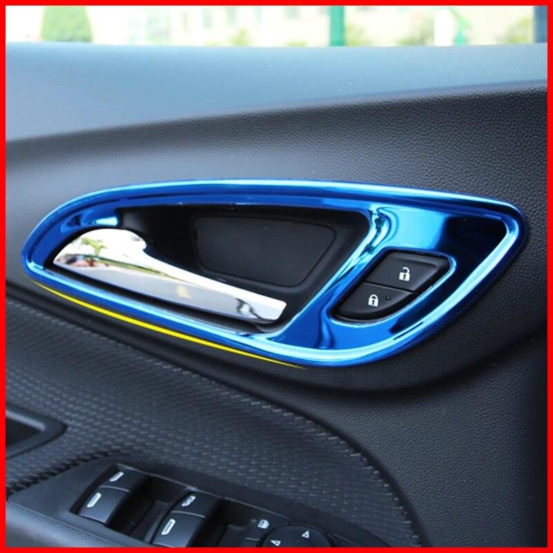 My Good Car Car Styling Cover Protect Stick Trim Door Inner Built Handle Bowl 4pcs For Chevrolet Equinox 2017 2018