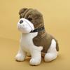 Blød Plys Shar Pei Hundelegetøj Børn Voksne 45cm 55cm 70cm Super Kort Plys Udstoppet Dyr Kæledyr Dekoration