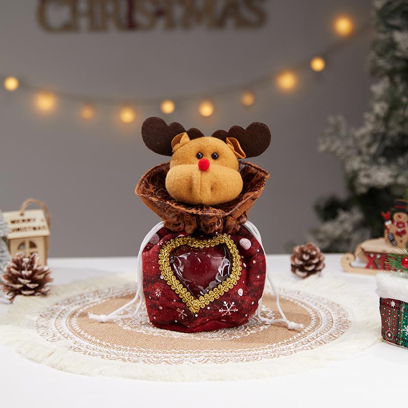 Christmas Gift Bag Christmas Eve Portable Apple Bag Candy Bag Safe Fruit Packaging Box Small Gift Bag