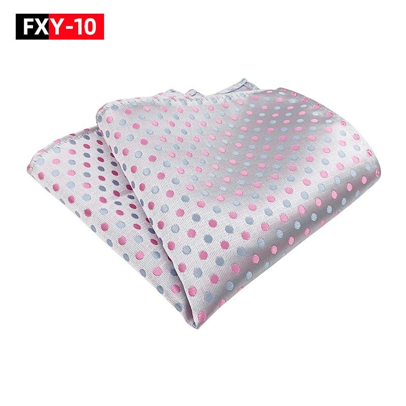 Men's Polka Dot Suit Handkerchief - Fashionable Square Pocket Scarf