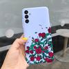 For Cover Samsung Galaxy A04s SM-A047F Bumper Fundas Milk Cow Butterfly Phone Case Soft Back Cover For Samsung A04s Bumper Capa