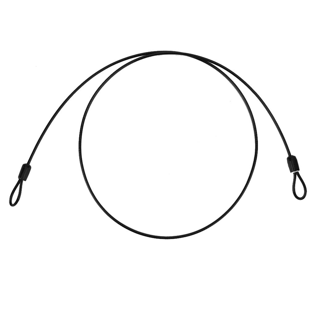 Cycling Sports Internal Steel Wire and External Plastic Security Loop Cable Bicycle Scooter Lock