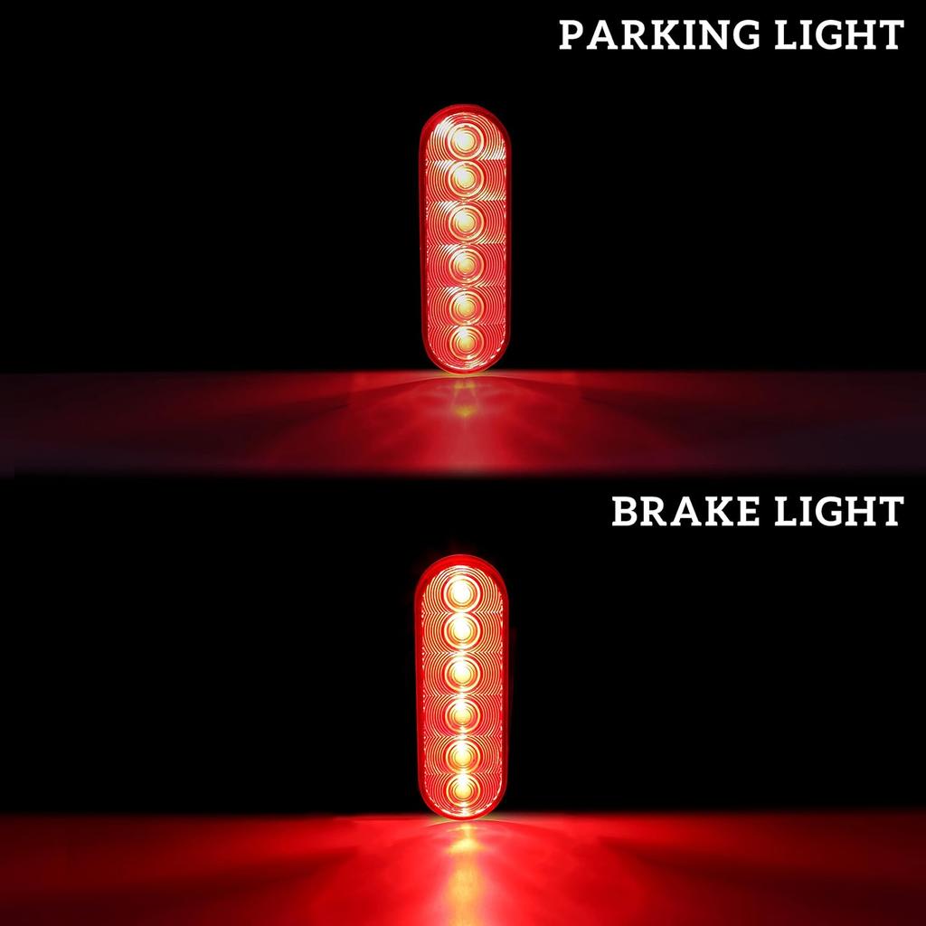 SAUTVS 1PCS UTV Red LED Tail Light for Can Am Defender, Red Taillight Assembly for Can-Am Defender/MAX HD5 HD7 HD8 HD9 HD10 2016-2025 Accessories
