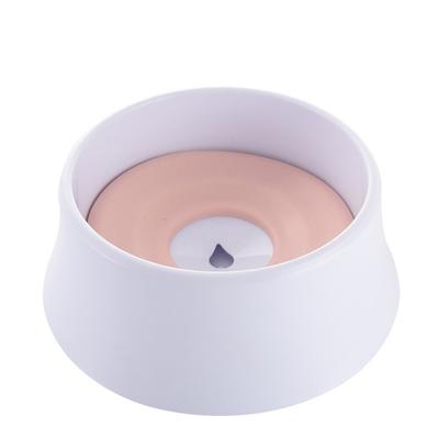 Large Capacity Floating Dog Water Bowl Spill Proof Non-Wetting Mouth Pet Water Dispenser Anti-Splash Anti-Over
