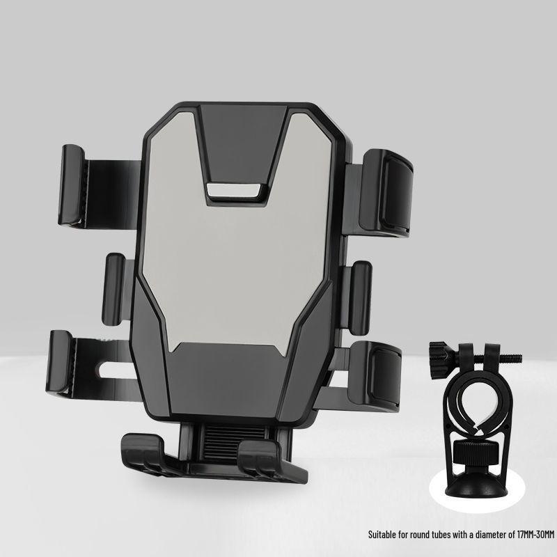 

Universal Takeaway Rider Phone Holder for Mopeds with Sun Visor & Rain Shield