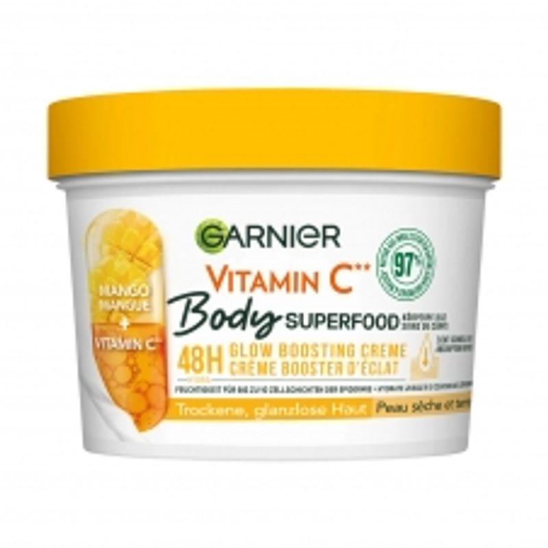 Garnier Superfood Манго Сияние Усилитель Крем для Тела 380 мл