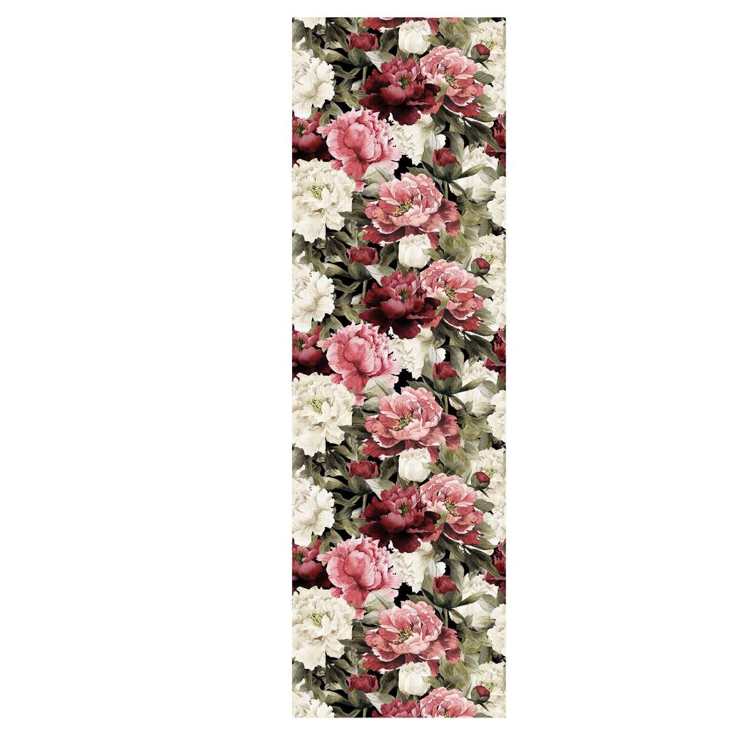 Seamless Waterproof Antifouling Wallpaper (Thick Ink Flower Green Plant)